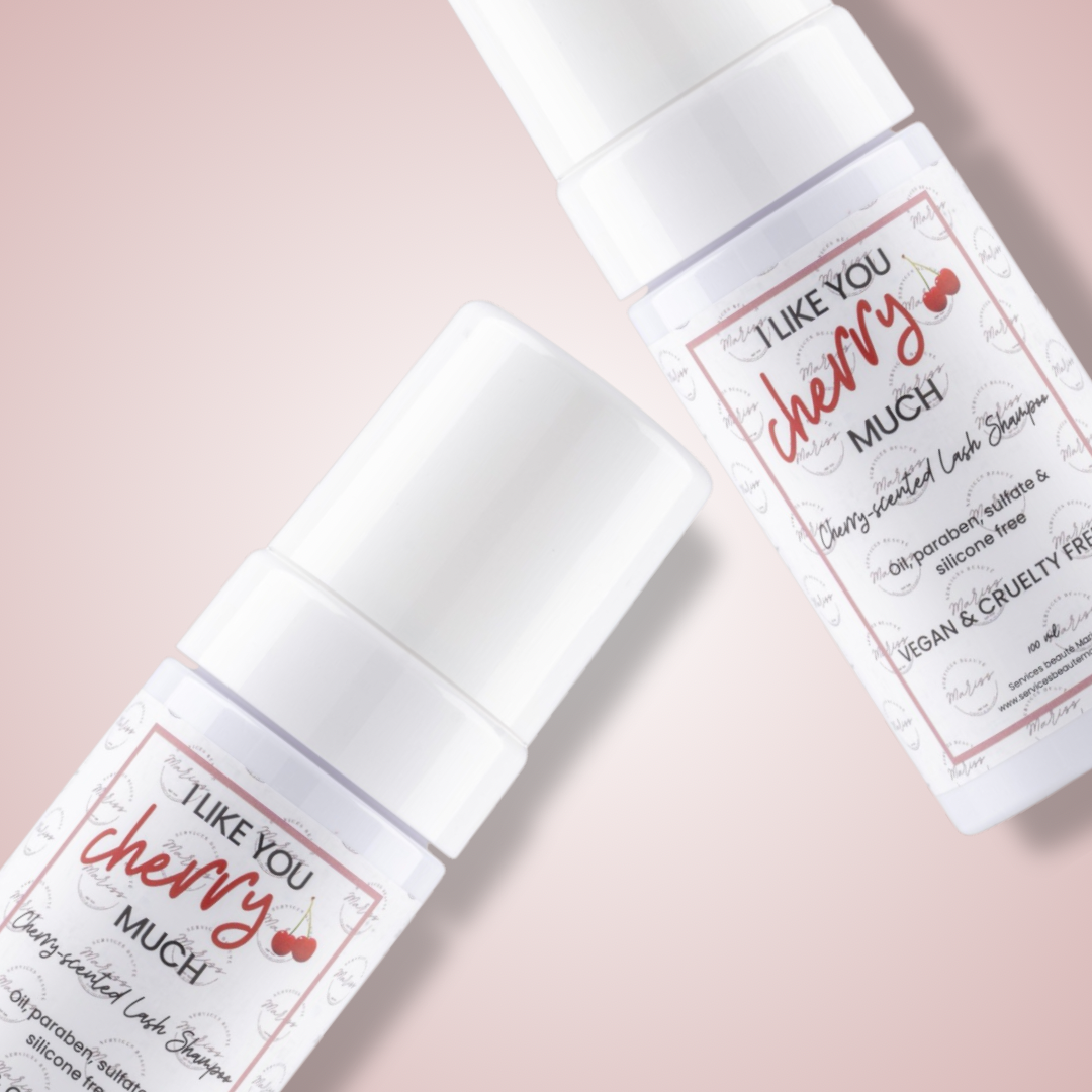 I Like You Cherry Much ♡ Eyelash and Face Shampoo