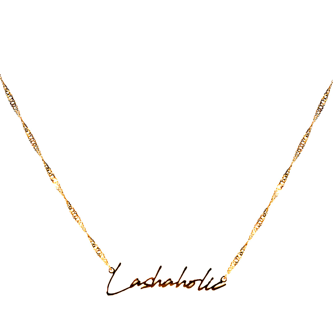 Lashaholic Necklace