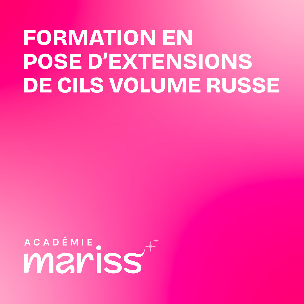 Training in the application of Russian volume eyelash extensions