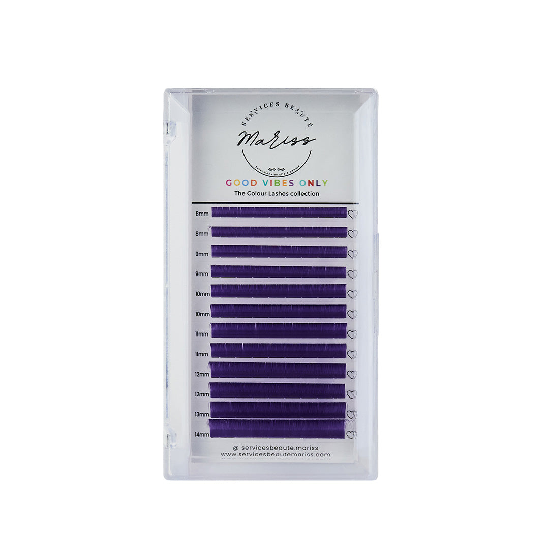 LIQUIDATION | Volume régulier ♡ Cils colorés