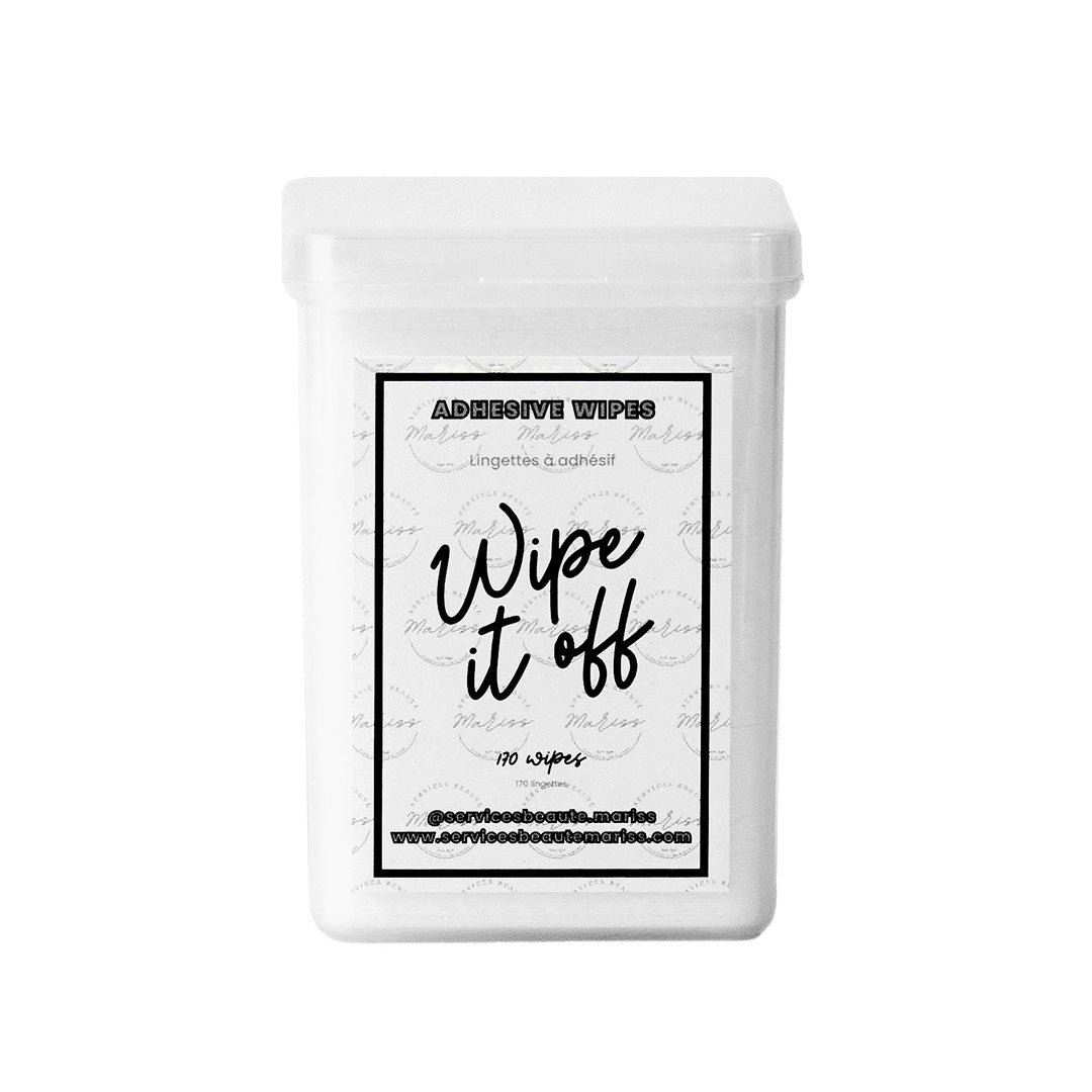 Adhesive Wipes ♡ Wipe it off