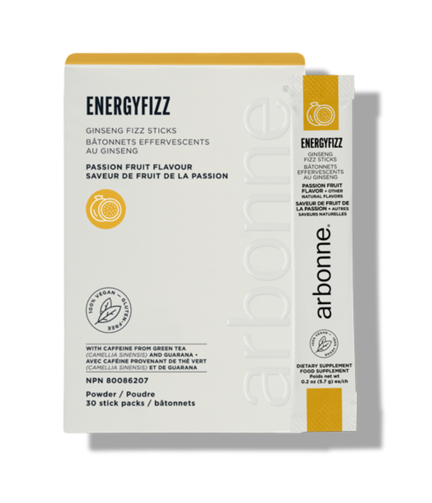 Bâtonnets effervescents au ginseng EnergyFizz