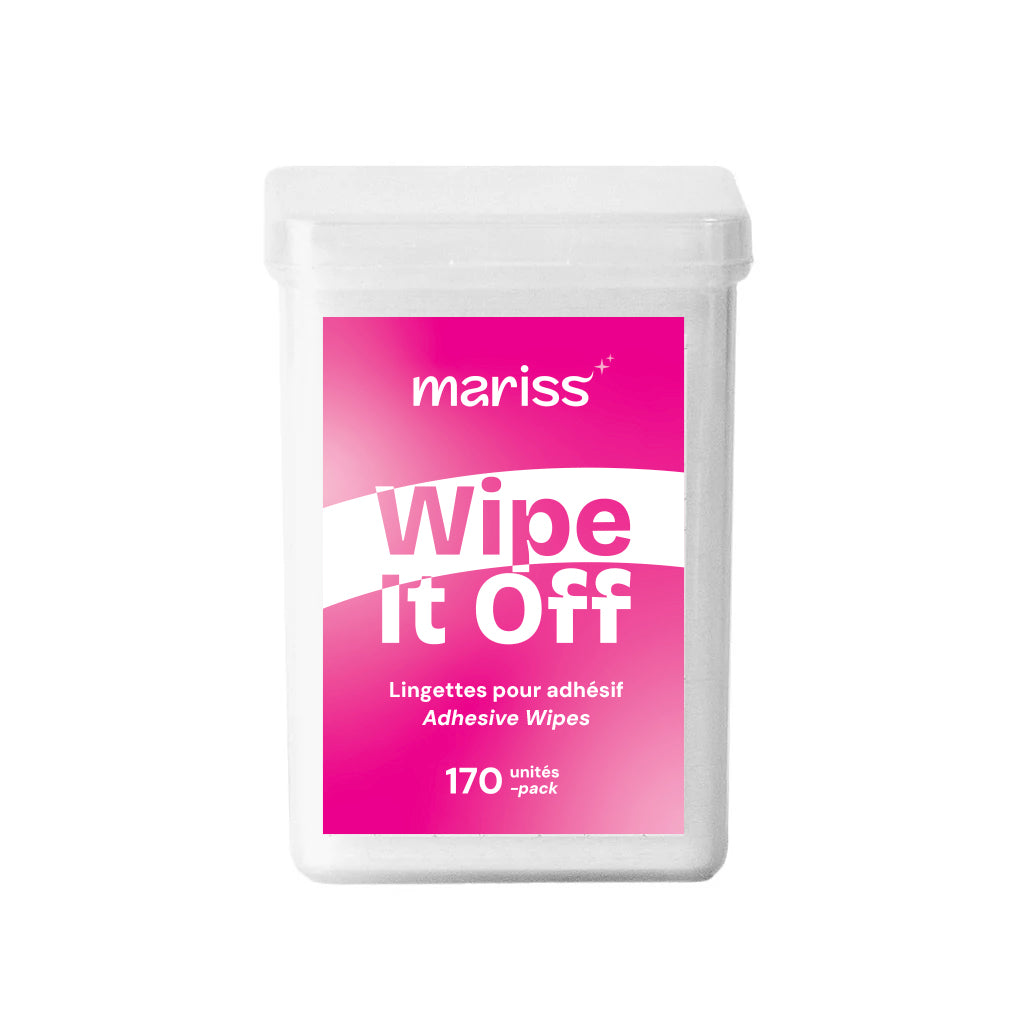 Lingettes pour adhésif ♡ Wipe it off